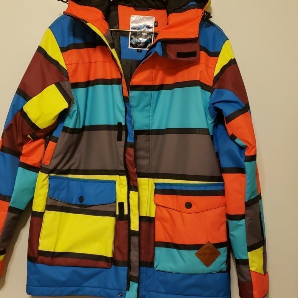 Gsou snow/ winter jacket women's size small.